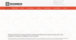 Desktop Screenshot of edwards-equip.com